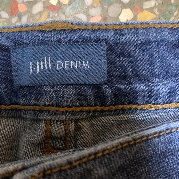 J. Jill Denim Weekender Straight Leg size 10 - Picture 5 of 7